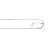 10K Gold 0.68mm Adjustable Box Chain