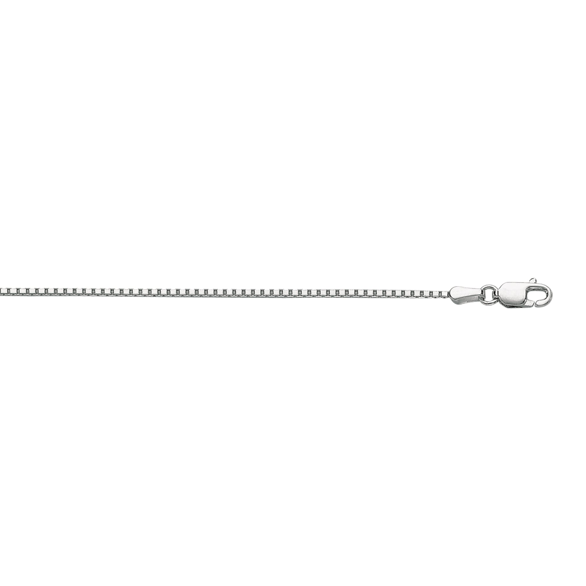 10K Gold 1.2mm Octagonal Box Chain