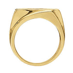 Mens 5-Stone Round Diamond Channel Ring