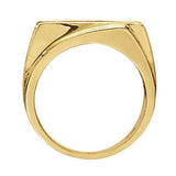Mens 5-Stone Round Diamond Channel Ring