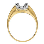 1.0 CT Round Diamond Mens Solitaire Ring