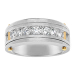 Multi-Diamond Channel Band Ring