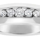Round Diamond Two-Stone Fashion Ring