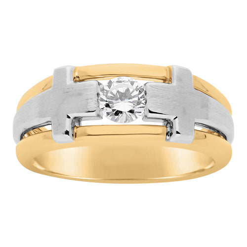 0.5 CT Round Diamond Solitaire Ring