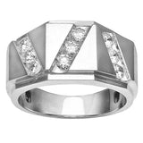 9-Stone Round Diamond Fashion Ring
