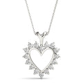 Multi-Diamond Round Pendant