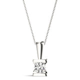 1.0 CT Round Diamond Solitaire Pendant