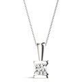 1.0 CT Round Diamond Solitaire Pendant