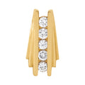 Multi-Diamond Round Pendant