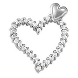 Round Diamond Cluster Pendant