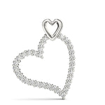 Round Diamond Cluster Pendant
