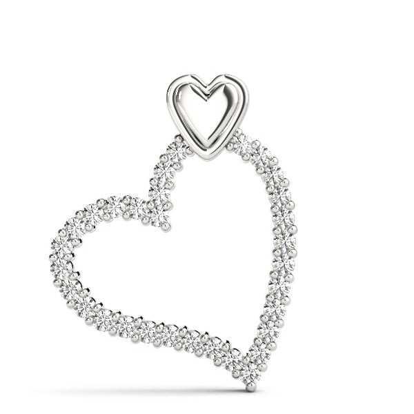 Round Diamond Cluster Pendant