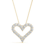 14K Yellow Gold Diamond Fashion Pendant