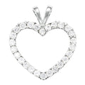 Multi-Diamond Round Pendant