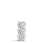 Round Diamond 3-Stone Pendant Necklace