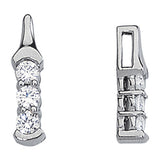 Round Diamond 3-Stone Pendant