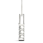 Round Diamond 3-Stone Pendant