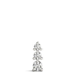 0.50 CTW Round Diamond Three-Stone Pendant