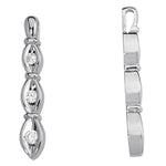 0.50 CT Round Diamond Three-Stone Pendant