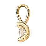 1.0 CT Round Diamond Solitaire Pendant