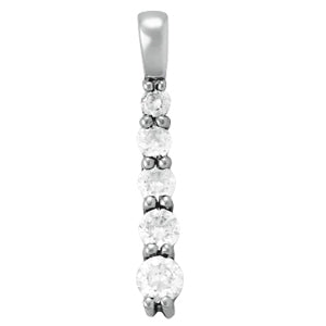 Round Diamond Fashion Pendant