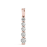 Rose Gold Diamond Pendant | 0.24 ctw Delicate Design