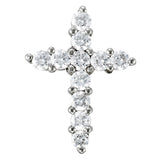 Multi-Diamond Cross Pendant in Gold
