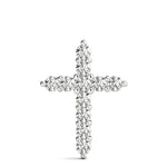 Multi-Diamond Cross Pendant in Gold