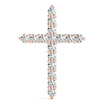 14K Rose Gold Multi-Diamond Fashion Pendant