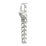 Multi-Diamond Religious Cross Pendant