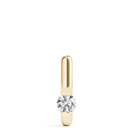 14K Yellow Gold 1/2 CT Diamond Solitaire Pendant