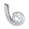 0.5 CT Round Diamond Solitaire Pendant