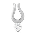 0.5 CT Round Diamond Solitaire Pendant