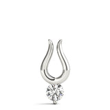 0.5 CT Round Diamond Solitaire Pendant