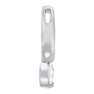 0.5 CT Round Diamond Solitaire Pendant