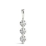 Diamond Three Stone Pendant