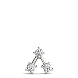 Diamond 3-Stone Round Pendant