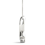 0.35 CT Round Diamond Solitaire Pendant