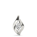 0.33 CT Round Diamond Solitaire Pendant