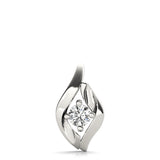 0.33 CT Round Diamond Solitaire Pendant