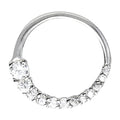 0.6 CTW Round Diamond Journey Pendant