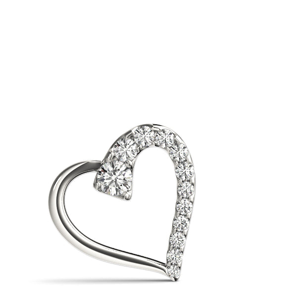 0.50 CT Round Diamond Fashion Pendant