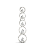 0.6 CTW Round Diamond Journey Pendant