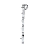 0.6 CTW Round Diamond Journey Pendant