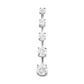 0.88 CTW Diamond Journey Pendant