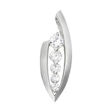 0.88 CTW Diamond Journey Pendant