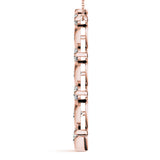 14K Rose Gold Diamond Journey Pendant