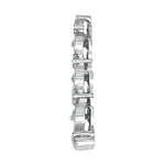 0.50 CT Round Diamond Journey Pendant