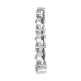0.50 CT Round Diamond Journey Pendant