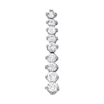 Round Diamond Journey Pendant